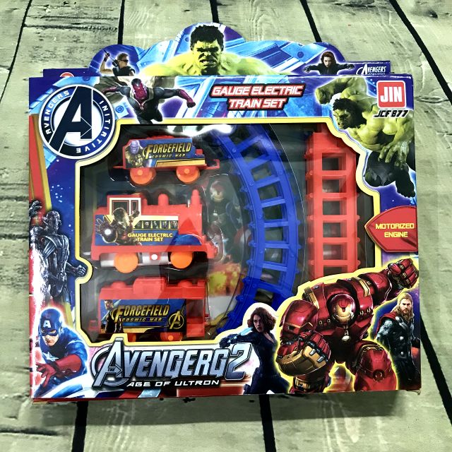 Bộ đồ chơi đoàn tầu Avengers 877-66H