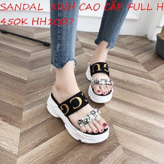 DÉP SANDAL NỮ CAO GÓT ĐẾ XuỒNG ĐẸP XINH HÀNG CAO CẤP FULL HỘP SUPER