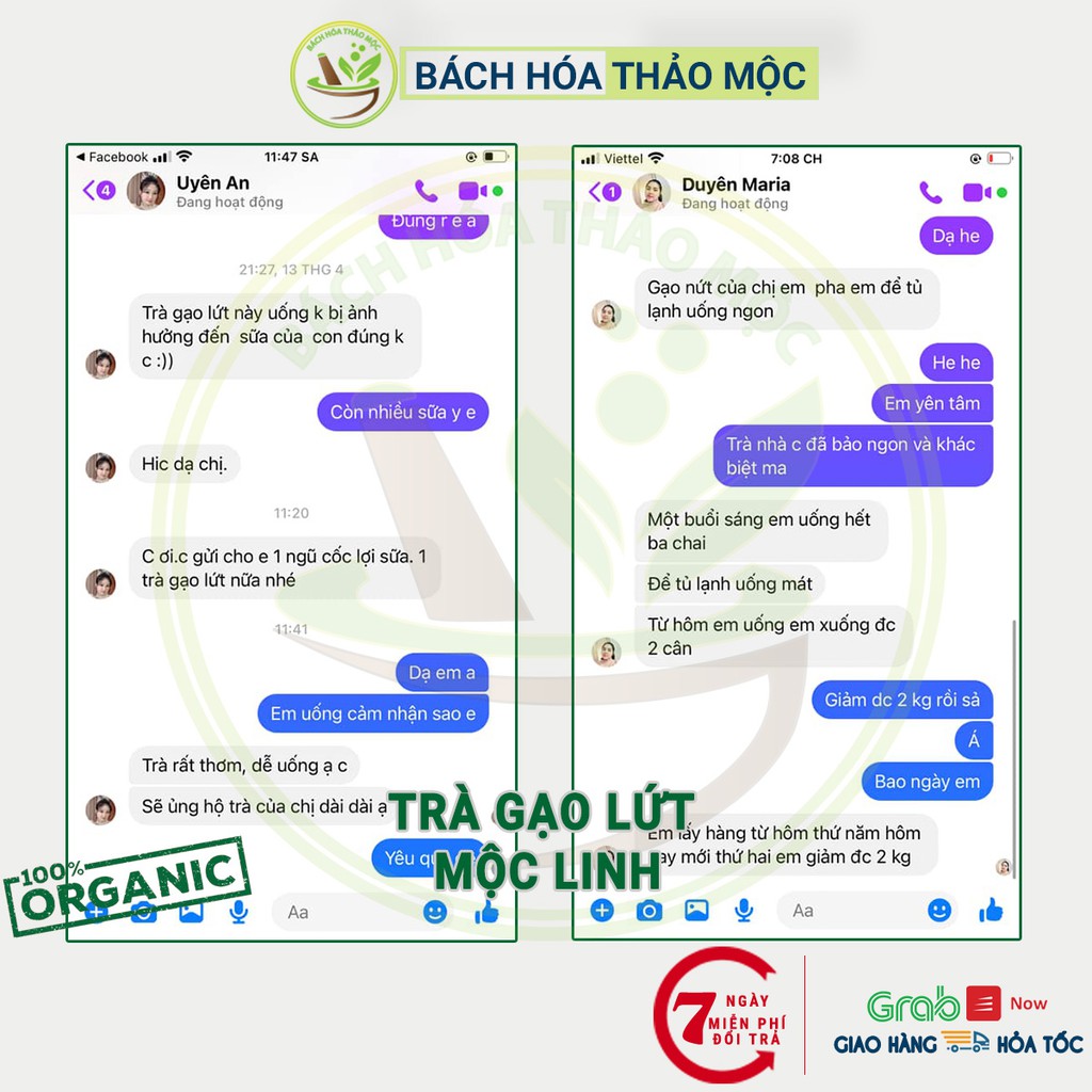 [Tặng 10 túi lọc] Trà Gạo Lứt Đen Đẹp Dáng Cho Mẹ Lợi Sữa Cho Con. 8 Nguyên Liệu Rất Tốt Cho Sức Khỏe. Hộp 600Gr