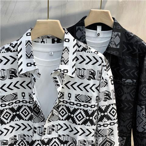 Áo Sơ Mi Dài Tay Dáng Rộng Thiết Kế Giản Dị Dành Cho Nam