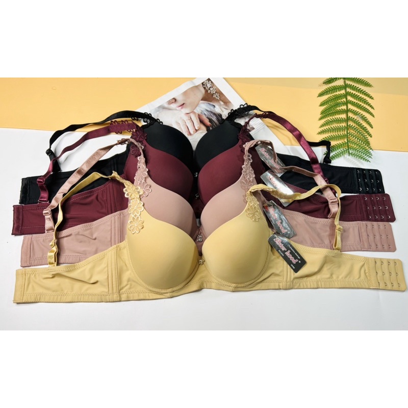 Áo ngực Bigsize Thái Lan mút mỏng dây phối ren Sisterhood 954