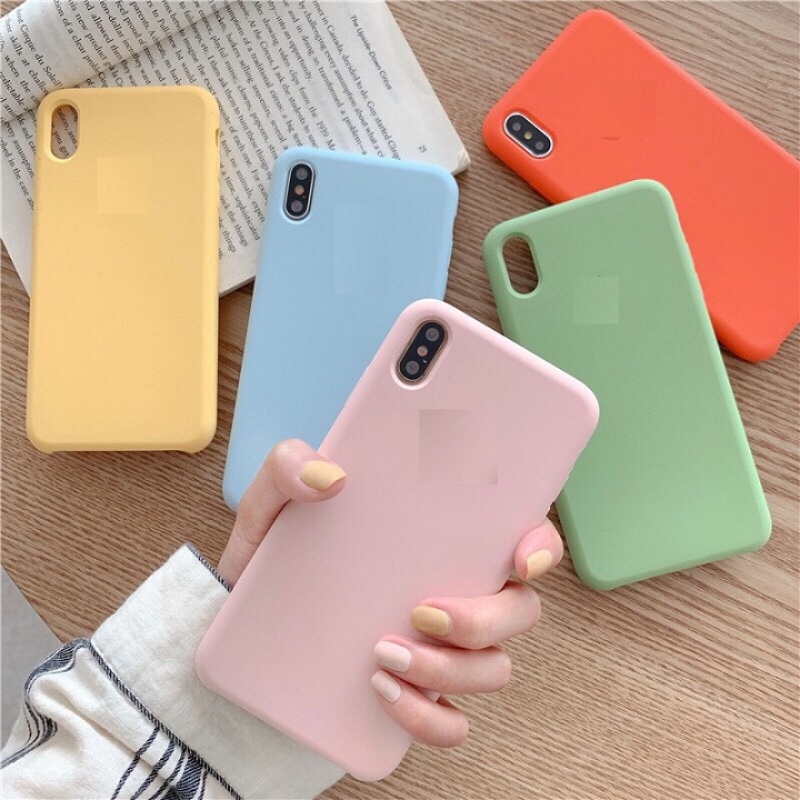 Ốp lưng iphone CHỐNG BẨN LOGO TÁO 6/6s/6plus/6s plus/7/8/7plus/8plus/x/xs/xs max/11/11pro max - vincase