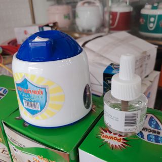 Máy đuổi muỗi bằng tinh dầu tự nhiên( chính hãng của trung tâm ứng dụng khoa học môi trường)