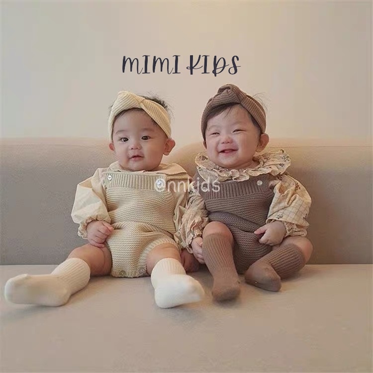 Tất vớ trơn cao cổ phong cách Hàn Quốc chống trơn trượt cho bé Mimi Kids T01