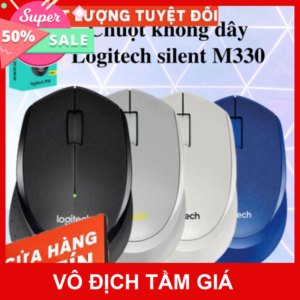 💚 Blackhole Chuột không dây M330 với USB nhận tín hiệu 2.4GHz dùng trong nhà 💚