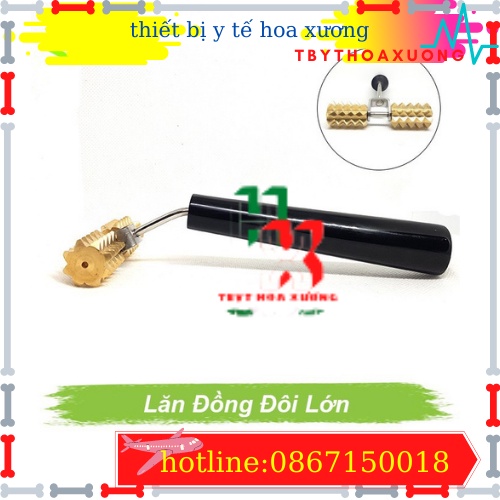 [Hàng Chính Hãng Diện Chẩn Bùi Quốc Châu] Lăn Đồng Đôi (Size Lớn) - Dụng Cụ Diện Chẩn