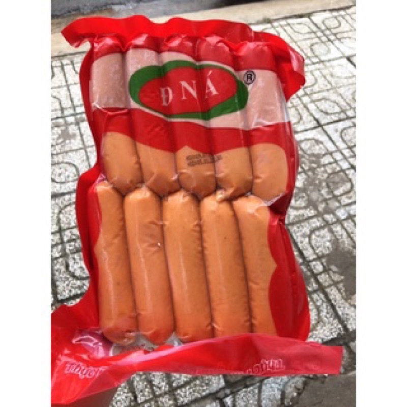 bịch xúc xích 10 cây