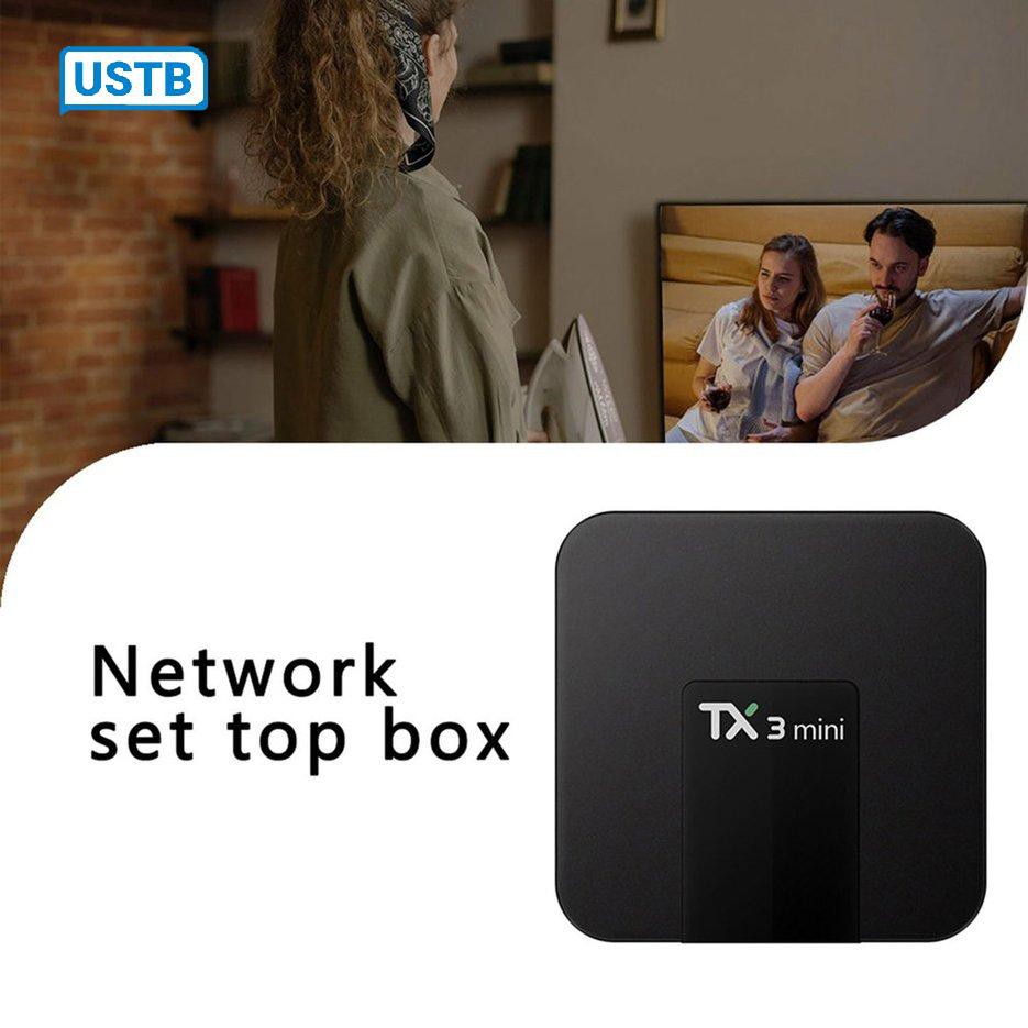 Phiên bản 2021 TV box Tx3 Mini 4k Android 6.0 Amlogic S905W Quad Core Ram 1gb +8gb và phụ kiện