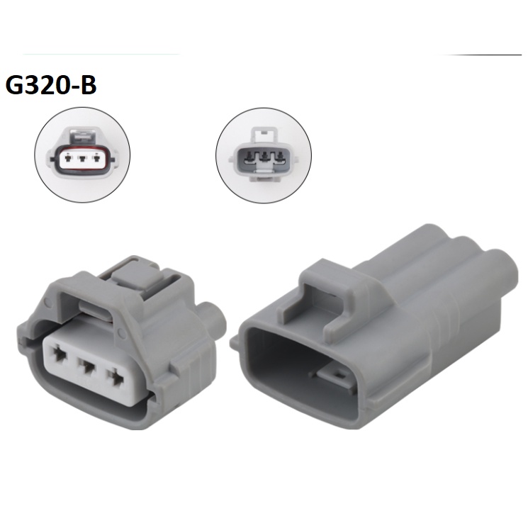 G320-Giắc cắm Đầu nối dây nịt 3 lỗ 2.2MM