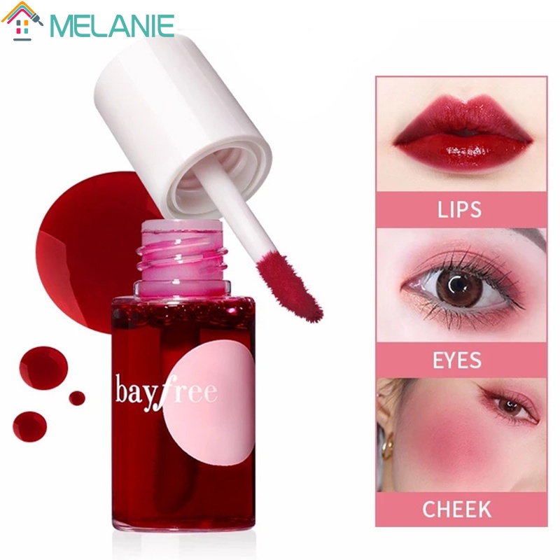 Son Môi Kiêm Má Hồng Dạng Lỏng Bayfree Lâu Trôi Dưỡng Ẩm Chống Thấm Nước Không Dính Thành Cốc Màu Nhung Lì Tự Nhiên