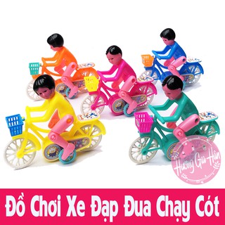 Đồ Chơi Mô Hình Xe Đạp Đua Chạy Cót Vui Nhộn