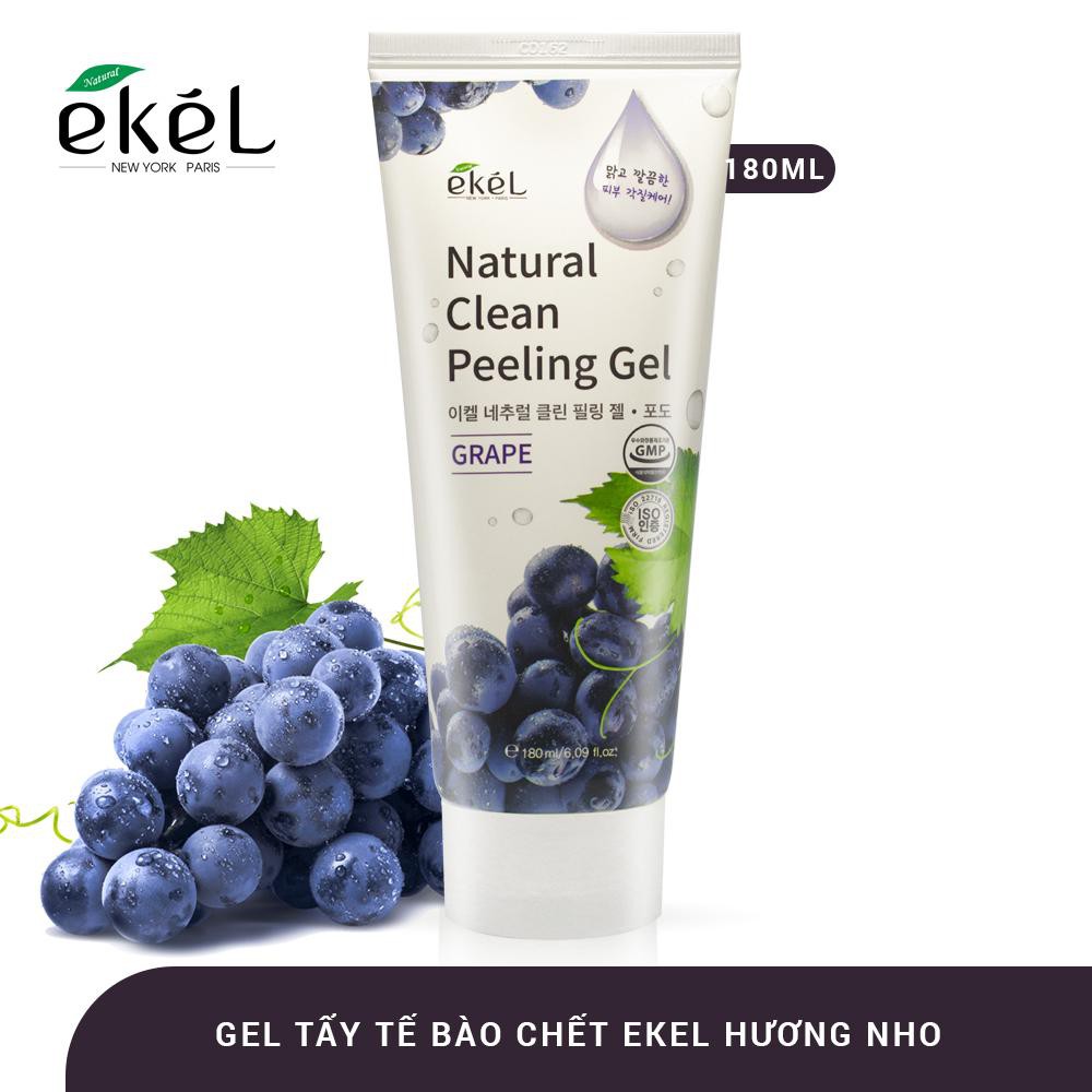 Tẩy tế bào chết nho Ekel Natural Clean Peeling Gel Grape 180ml