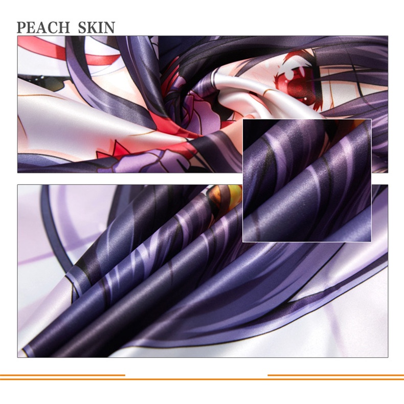 Genshin Impact Eula Cosplay Dakimakura Pillowcase Eula Peachskin Ôm Body Pillow Case Otaku Pillow Cushion Cover