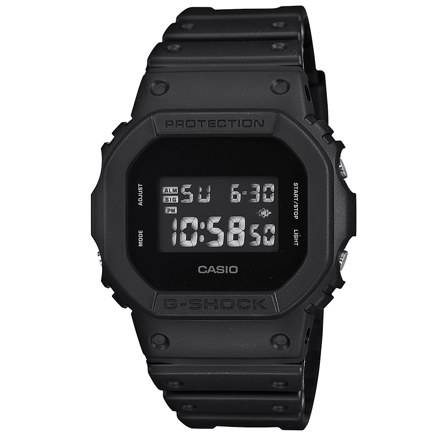 đồng hồ casio 5600BB-1DR – NAM – QUARTZ (PIN) – DÂY CAO SU