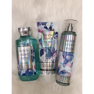 [Auth] Sản Phẩm Tắm Dưỡng Xịt Thơm Toàn Thân Lưu Hương Mịn Da Bath & Body Works - Moonlight Path