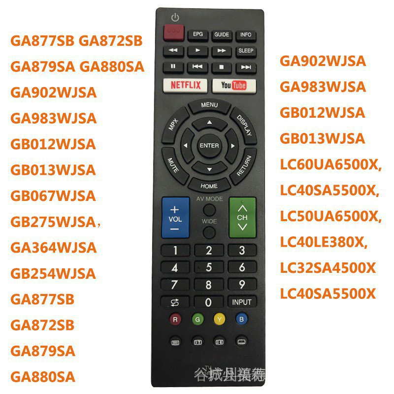 Điều Khiển Từ Xa Thông Minh GB234WJSA GB094WJSA GA983WJSA GB013WJSA GB254WJSA GA364WJSA gb284wjsa