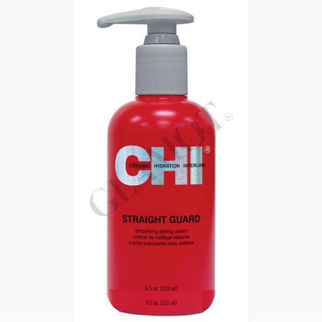 (Chính hãngUSA)Kem tạo nếp CHI Straight Guard Smoothing Styling Cream 251g