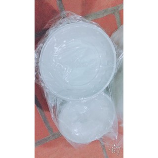 100 dĩa nhựa dùng 1 lần size 11cm, 14cm, 18cm - plastic dish