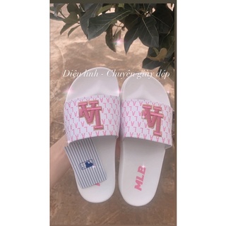 Dép ny chữ LA Hồng