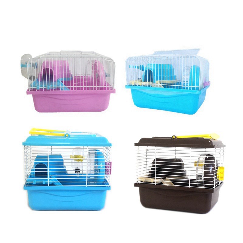 Lồng nuôi chuột hamster mini đầy đủ phụ kiện như hình ảnh [ GIÁ SỐC BẢO HÀNH ĐỔI TRẢ]