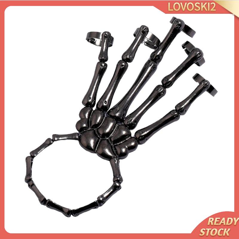 Vòng đeo tay co giãn kiểu xương bàn tay tùy chọn màu sắc