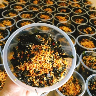 500g rong biển cháy tỏi mè siêu giòn