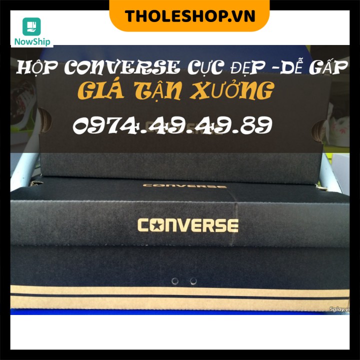 [SALE 1 NGÀY DUY NHẤT] Hộp Converse Giá Cực Rẻ hop-cv