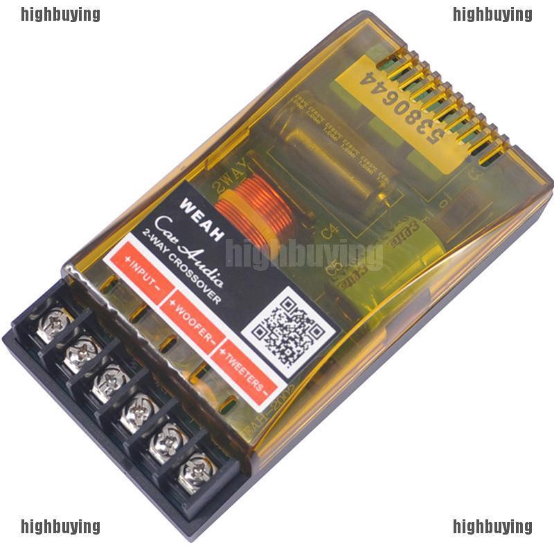 ☼ Hbvn ☼ Bộ Lọc 2 Tần Số 120W 55Hz-20KHz 2 Chiều Cho Loa Xe Hơi