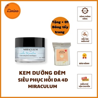 Kem dưỡng ẩm đêm Miraculum, cấp ẩm chuyên sâu siêu phục hồi
