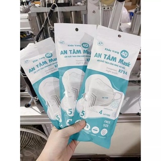 Khẩu trang KF94 HD Mask, khẩu trang y tế kháng khuẩn 4D