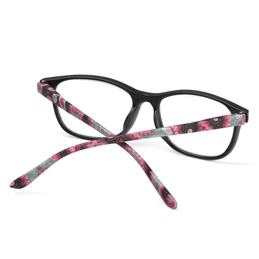 Kính Đọc Sách Bằng Nhựa Siêu Nhẹ In Họa Tiết Hoa Xinh Xắn Thời Trang