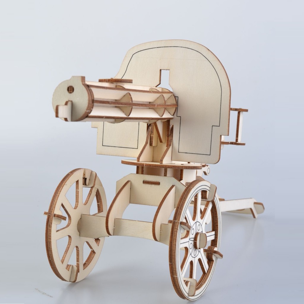 Đồ chơi lắp ghép gỗ 3D Mô hình Đồ chơi quân Sự Laser