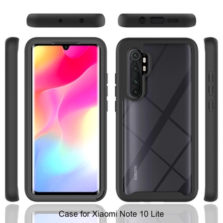 Armor Casing Xiaomi Note 10Lite / 10Lite / 9T / 9T Pro / Redmi K20 / K20 Pro / Note 8 / Note 8Pro / Note 9 /  9 Armor Bumper Case Full Body 2 IN 1 TPU+PC Slim Shockproof Cover Protective Case