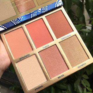 Bảng phấn má BH Cosmetics Glowing in Greece 6 Color Pa thumbnail