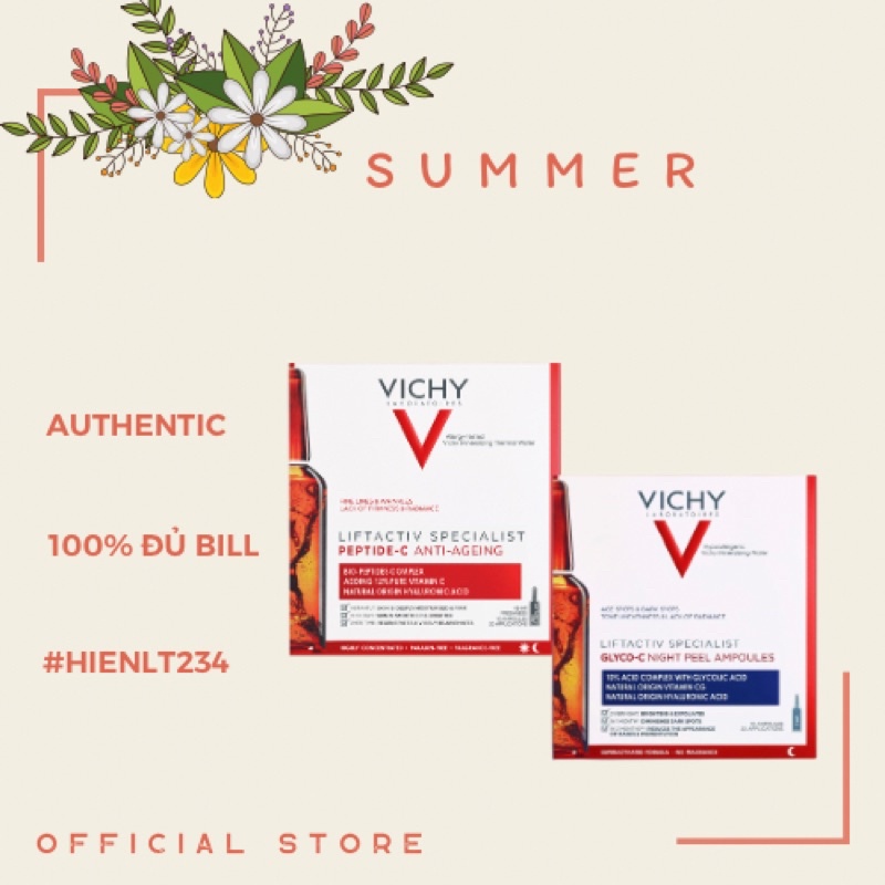 [Sẵn] Tinh chất vit C vichyyy