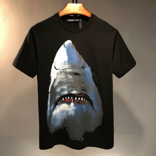 Áo Phông Nam - Áo Thun Nam Tay Ngắn In Hình Cá Mập Mẫu Mới Hè 2021 - AC34 - Xuongmaytrungkien | BigBuy360 - bigbuy360.vn