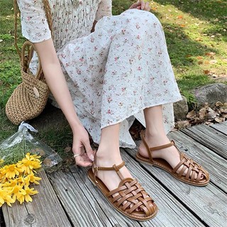 ORDER CHINA : SANDAL RỌ MŨI TRÒN ( hình thật ở 2ảnh cuối )