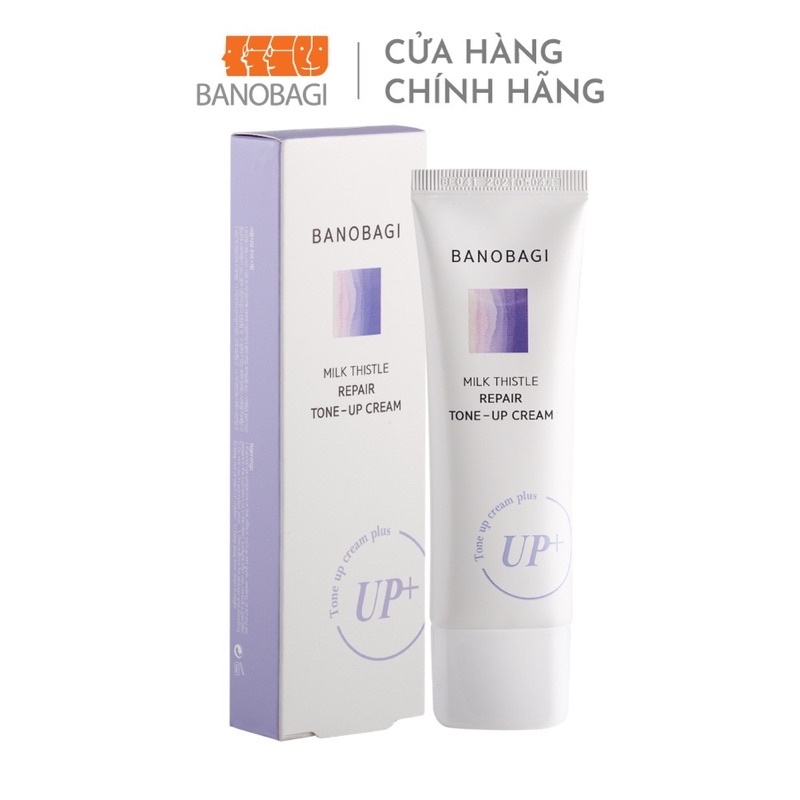 Kem Dưỡng Phục Hồi Nâng Tone BANOBAGI Milk Thistle Repair Tone-Up Cream 50ml