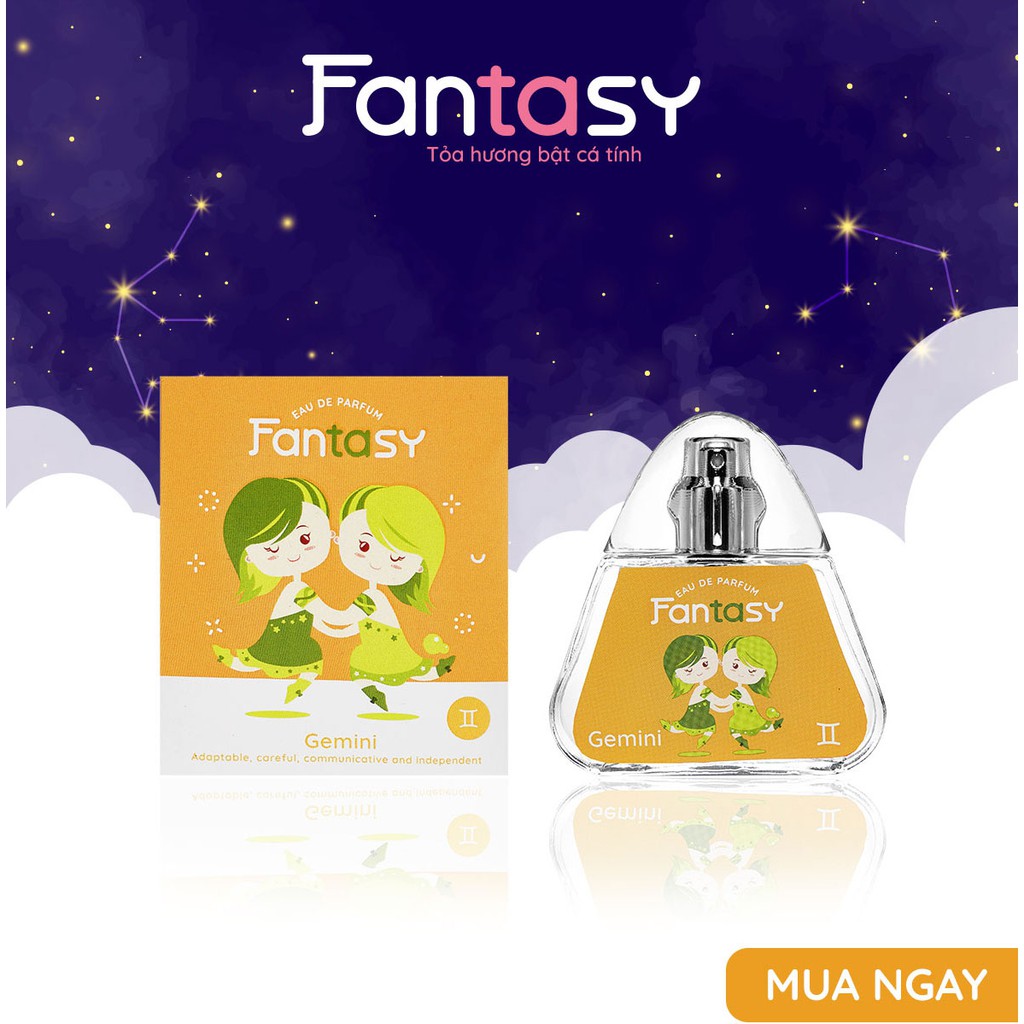 Nước Hoa Fantasy 12 Cung Hoàng Đạo Song Tử Gemini - Đại Lí Giá Sỉ Mỹ Phẩm Chính Hãng – Nước Hoa Tuổi Teen