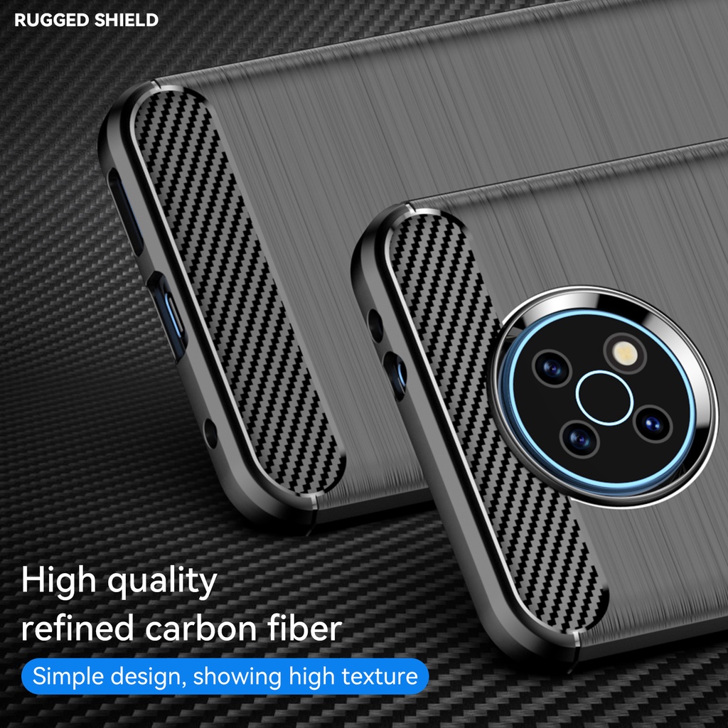 Ốp Điện Thoại TPU Sợi Carbon Cho Nokia G50 X10 X20 G10 G20 XR20 G 50 G50