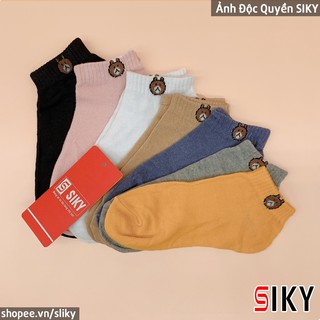 Tất Gấu Cổ Ngắn Cho Nữ - Vớ Gấu Nhiều Màu