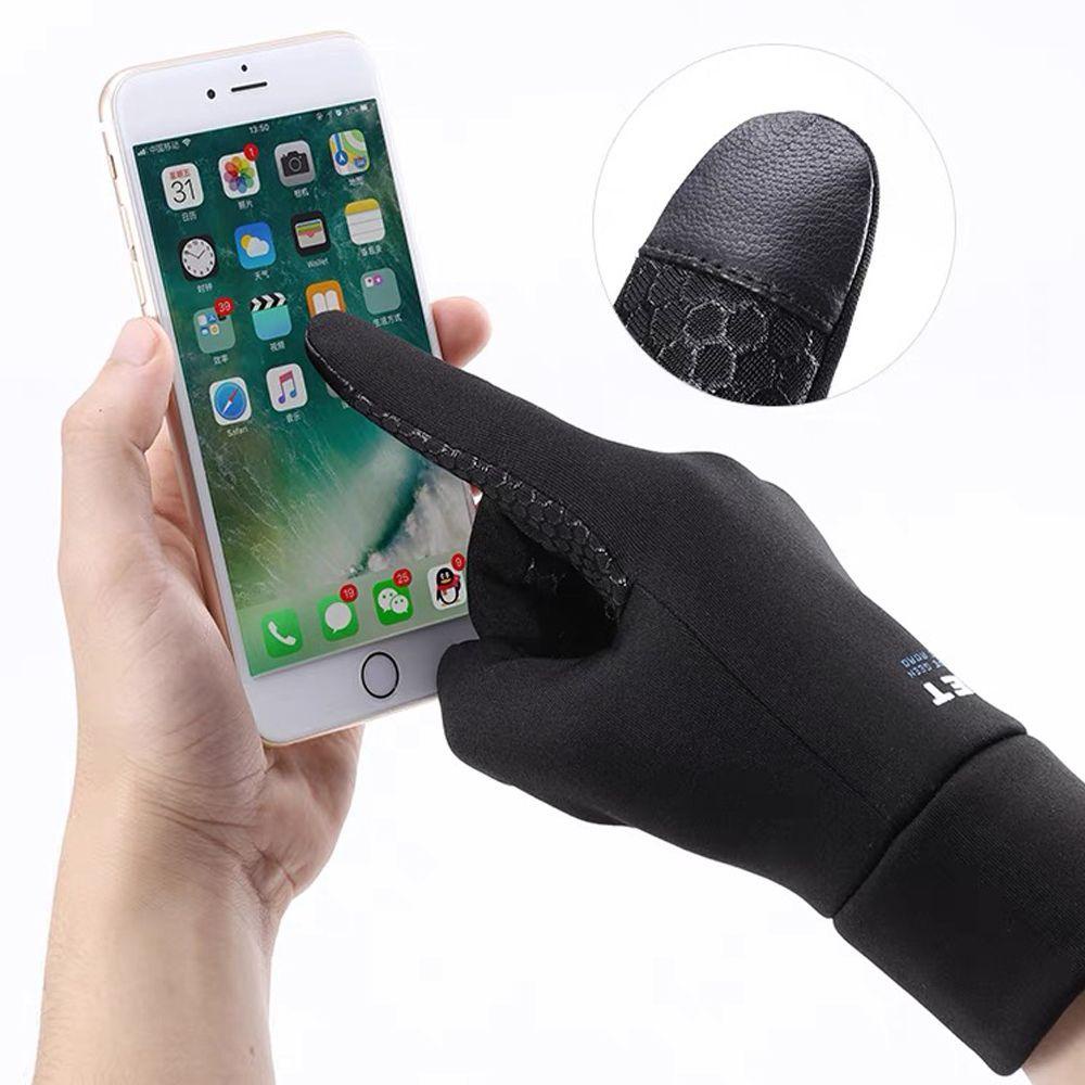 Găng Tay Silicone Dày Chống Gió Chống Trượt Chống Nước Có Thể Chạm Màn Hình Cảm Ứng Thời Trang