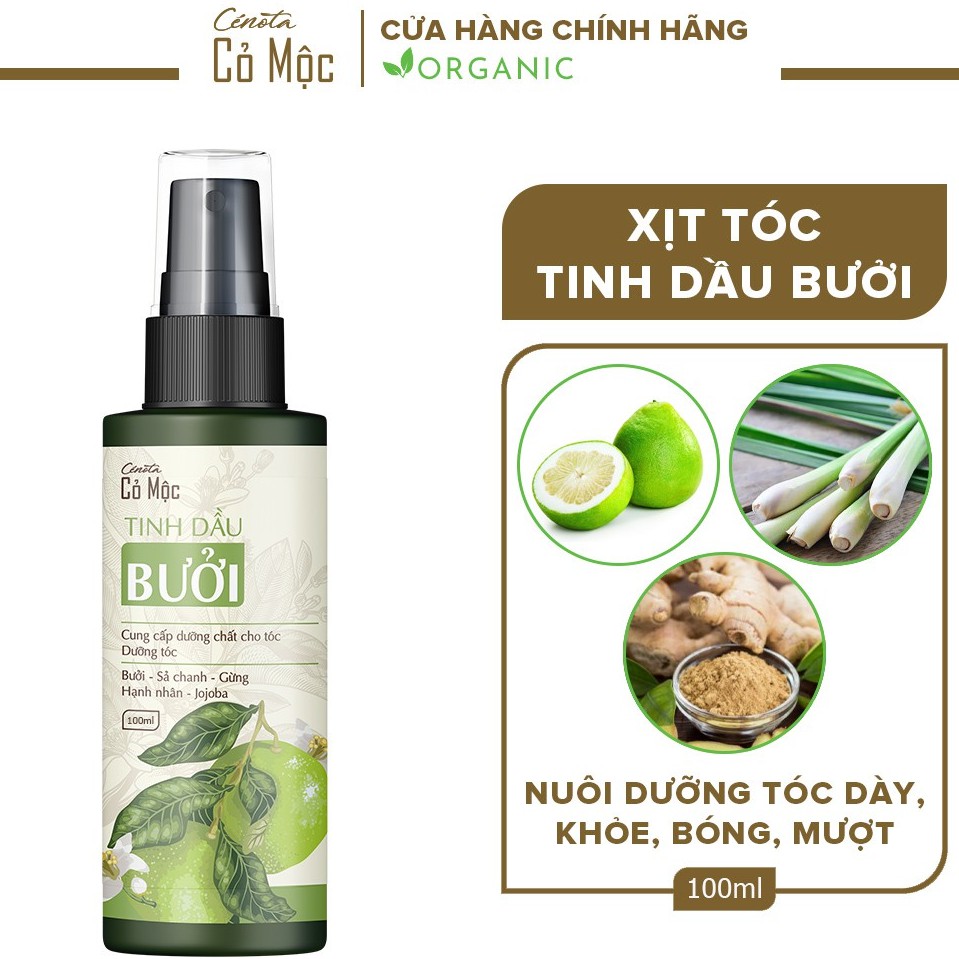 Xịt Dưỡng Tóc Tinh Dầu Bưởi Cenota Kích Thích Mọc Tóc