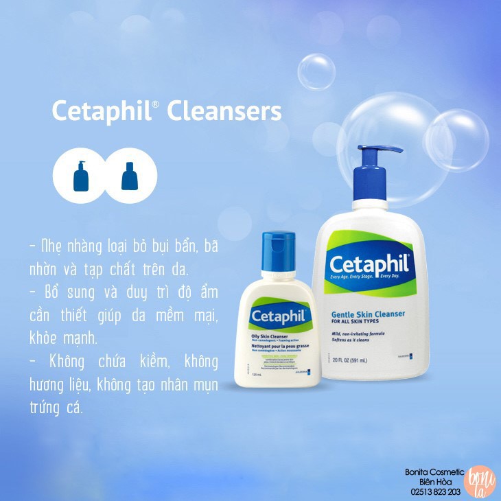 Sữa Rửa Mặt Cho Mọi Loại Da Cetaphil Gentle Skin Cleanser  giúp da mềm mại hoàn toàn không gây kích ứng da | BigBuy360 - bigbuy360.vn