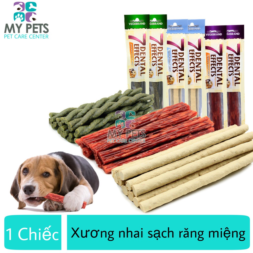Xương nhai bổ sung dinh dương, giúp sạch răng miệng 7 Dental Effects - 1 Chiếc