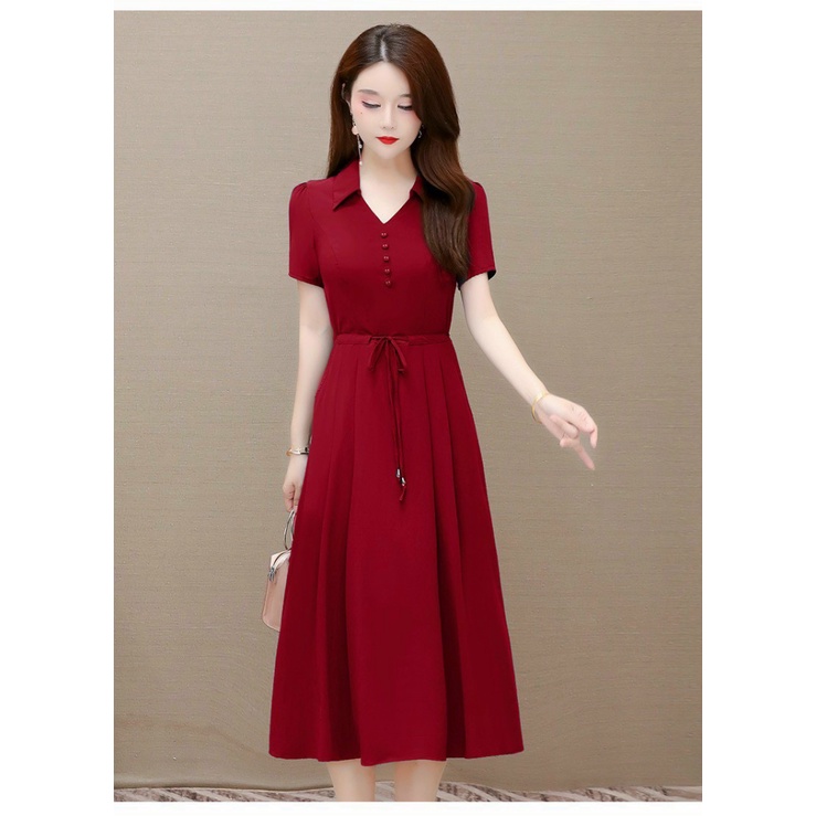 (HCM) Đầm nữ vintage sang trọng lịch thiệp thời trang sang chảnh , sành điệu tôn dáng cho các nàng KOKO MI FASHION