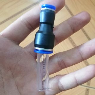 Đầu chuyển bơm đơn ra ống 8mm