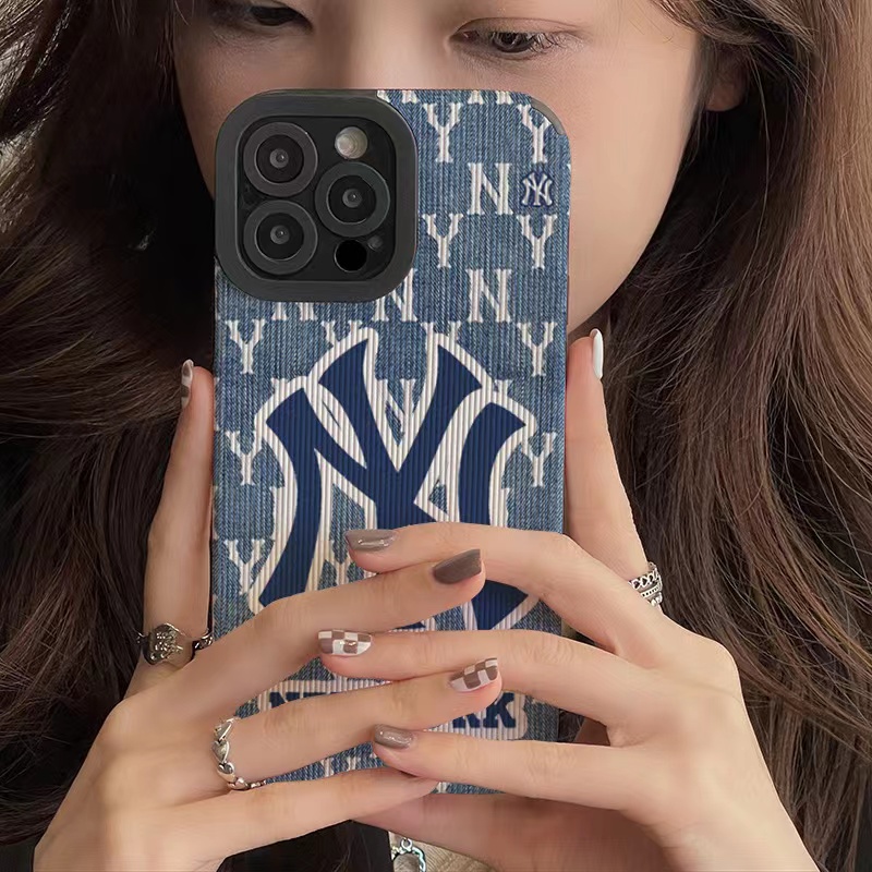 MLB Bao Da Điện Thoại Bảo Vệ Cho iphone 15 pro max 14 pro max 13 pro max i13 11 pro max i11 x xr xs max 7plus 8plus 12 pro max Ốp