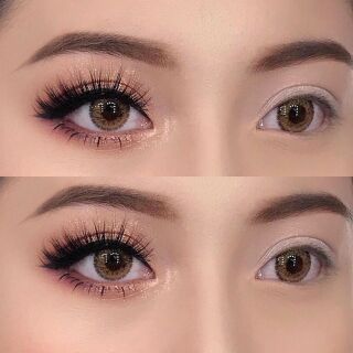 Lens + nước ngâm lens ( ib chọn màu)