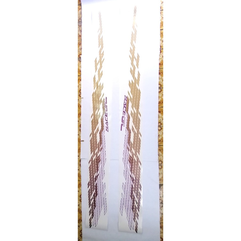 Tem dán sườn xe Toyota Zace GL